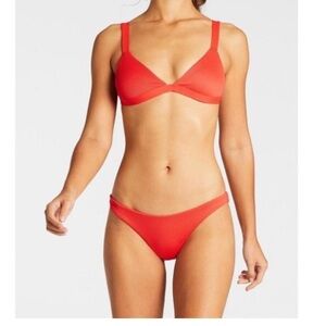Vitamin A Red Bikini Set